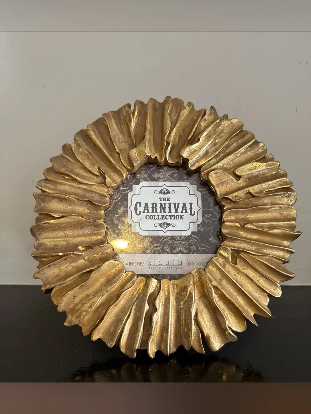 Gold Decorative table  Frame